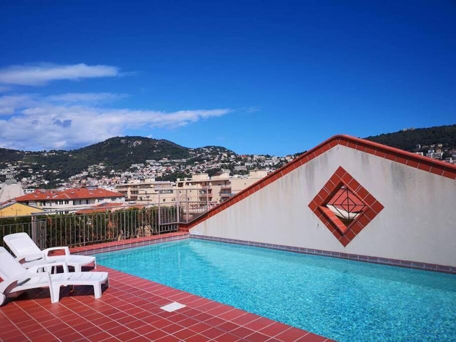 Risso - One Bedroom With Pool, Newly Renovated In Spring 2024 นีซ ภายนอก รูปภาพ